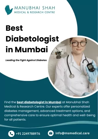 Best Diabetologist in Mumbai