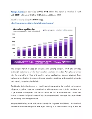 Silica Aerogels Lead the Way in Global Aerogel Market