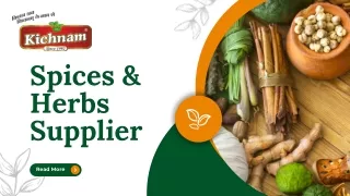 Buy Online Best Masala Manufacturer in Delhi/NCR | Kichnam