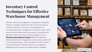 Inventory-Control-Techniques-for-Effective-Warehouse-Management