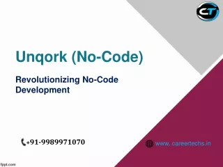 Unqork Training in Hyderabad | Unqork (No-Code) Online Training