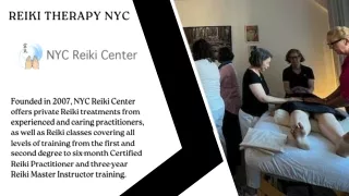 Reiki Therapy NYC