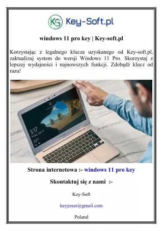 windows 11 pro key   Key-soft.pl