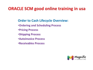 ORACLE CRM good online training in usa