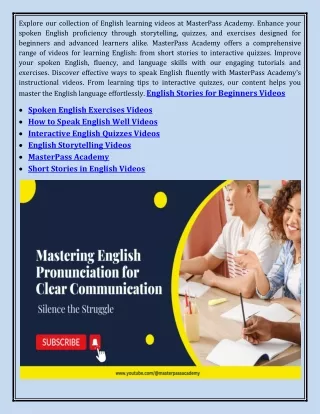 MasterPass Academy