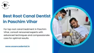 Best Root Canal Dentist in Paschim Vihar