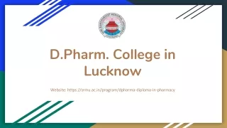 D.Pharm. College in Lucknow