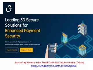 Enhancing Security with Fraud Detection and Prevention Testing