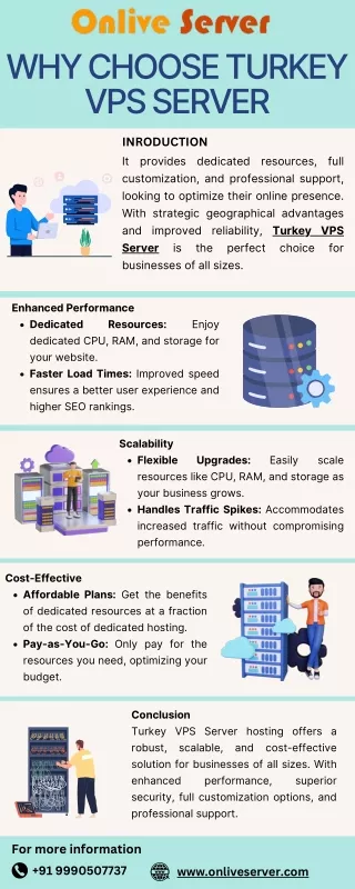 Elevate Your Business with Turkey VPS Server Hosting