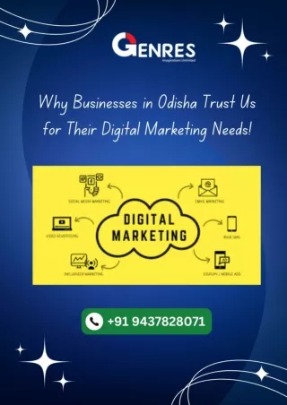 Why Businesses in Odisha Trust Us for Their Digital Marketing Needs