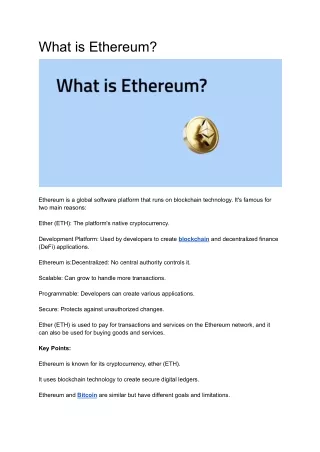 What Is Ethereum_