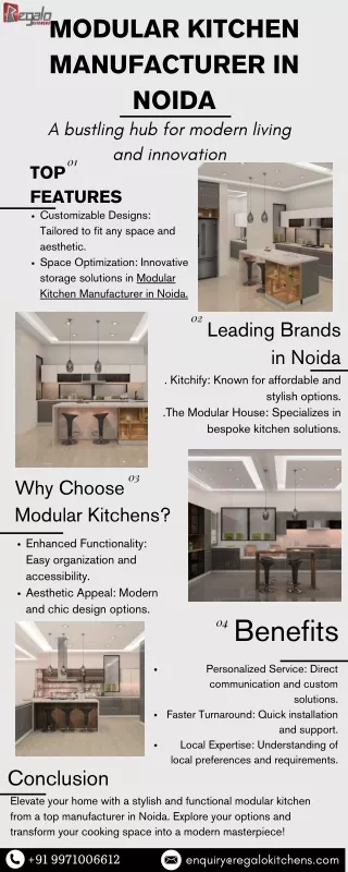 Modular Kitchen Manufacturer in Noida