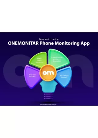 Reasons to use ONEMONITAR PHONE SPY APP