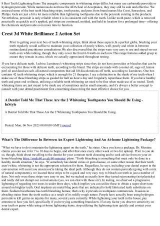 8 Best Teeth Whitening Products
