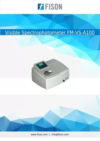 Visible-Spectrophotometer-FM-VS-A100