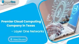 Premier Cloud Computing Company in Texas