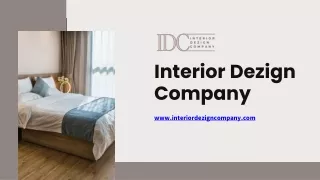 Interior Bedroom Design Ideas by Interior Dezign Company
