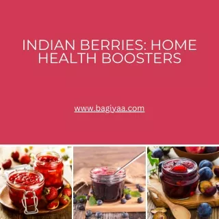 Indian Berries Home Health Boosters