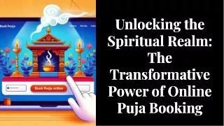 The Benefits of Online Puja Booking