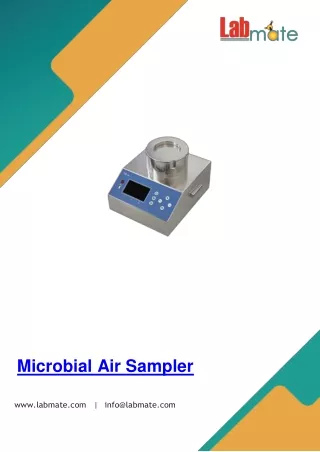 Microbial Air Sampler