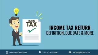 Simple Ways to File Your Income Tax Returns with Due Dates Both Online & Offline