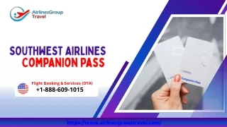 How to get the Southwest Companion Pass?