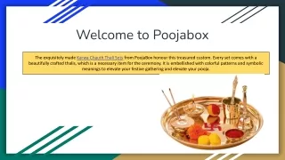 Beautiful Karwa Chauth Thali Sets from PoojaBox