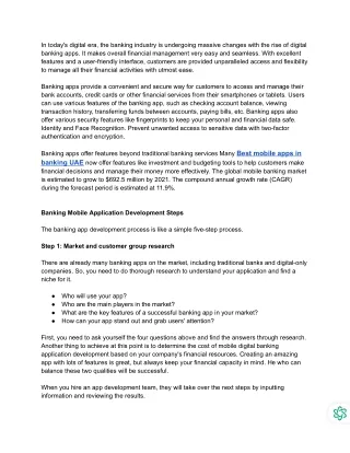 How to develop the best mobile banking app in a Middle East country_ - Google Docs