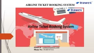 Airline Ticket Booking System