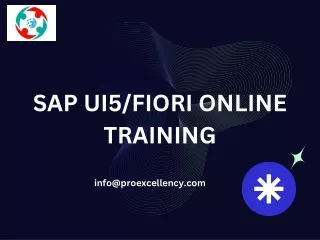 "Unlock New Opportunities: SAP UI5/FIORI Online Training for Aspiring Profession