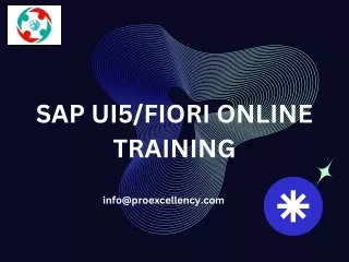"Unlock New Opportunities: SAP UI5/FIORI Online Training for Aspiring Profession