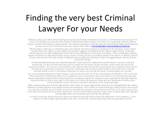 fort lauderdale criminal defense lawyer