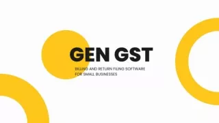 Easily Generate GST E-Way Bill for Small Businesses Through Gen GST Software