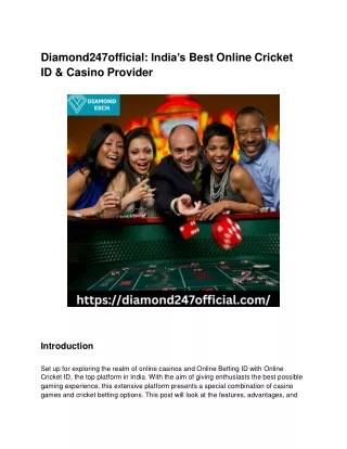 Diamond247official_ India’s Best Online Cricket ID & Casino Provider (1)