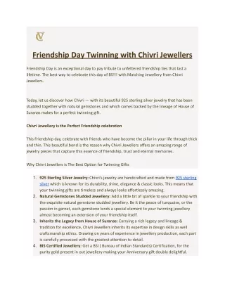 Shop Silver Jewelry | CHIVRI