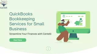 QuickBook Bookkeeping Service - Centelli
