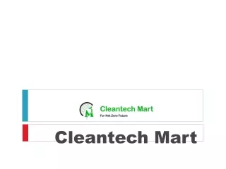 Cleantech Mart- the largest marketplace for Millet and millet products