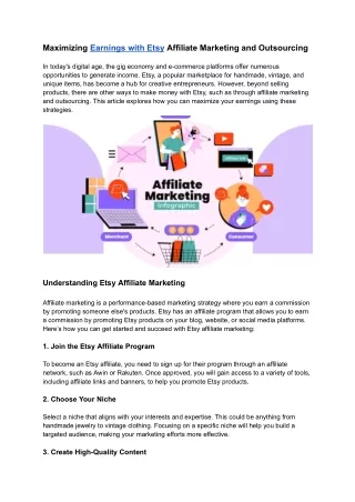 Compensation with Etsy Accomplice Promoting and Rethinking