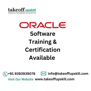 Oracle Software Training & Certification Available at Takeoff upskill