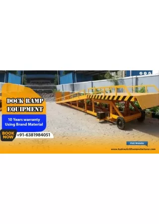 Dock Ramp Equipment