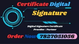 Digital Signature Icegate In Mumbai