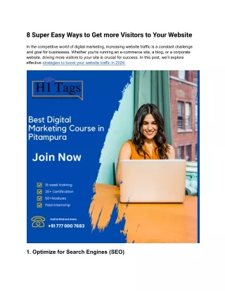 Digital  marketing course