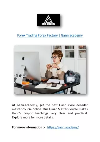 Forex Trading Forex Factory | Gann.academy