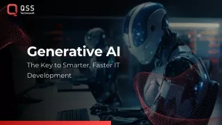 Generative AI The Key to Smarter, Faster IT Development