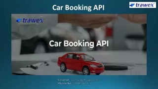 Car Booking API