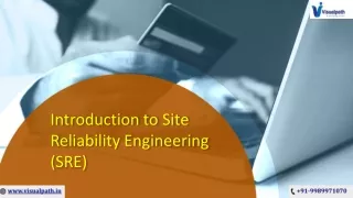 Site Reliability Engineering Online Training - Hyderabad
