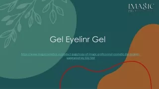 Gel Eyelinr Gel