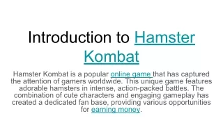 Hamster Kombat’s: Overhauled Continuous communication