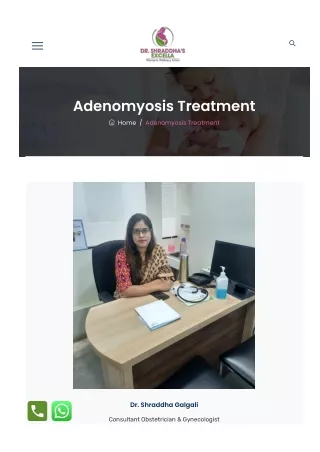 Adenomyosis Treatment in Pune