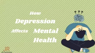 Depression Affecting Mental Health